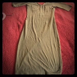 Zenna beautiful dress olive color size S